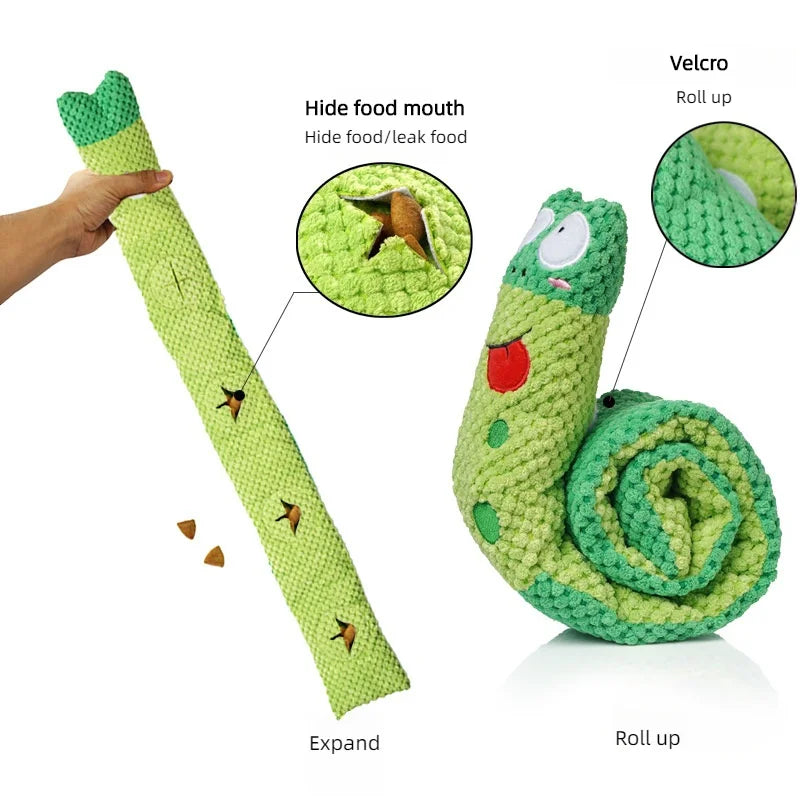 Snail Toy Hidden Treat Feeding Puzzle